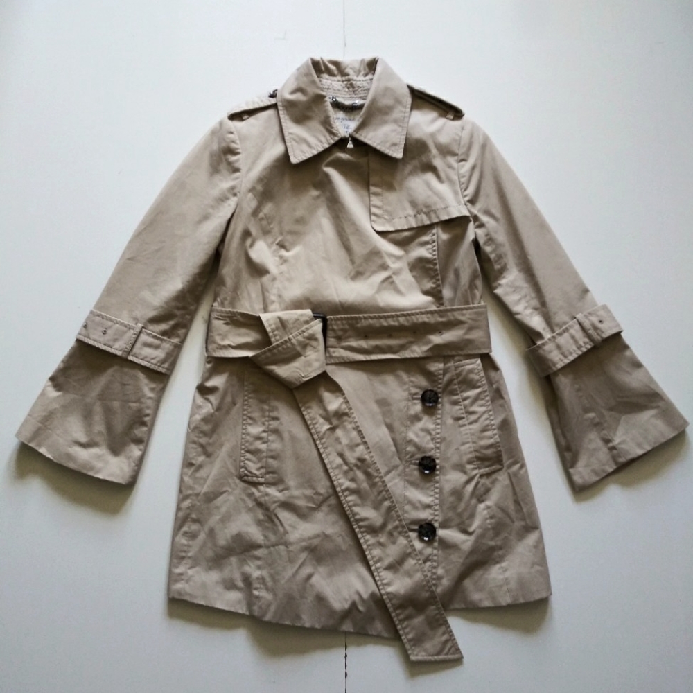 Banana Republic × Olivia Palermo Beige Trenchcoat Small Petite
